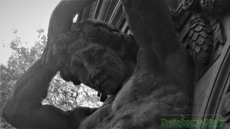 Atlante, University of Melbourne, photographed by Dean Kyte.